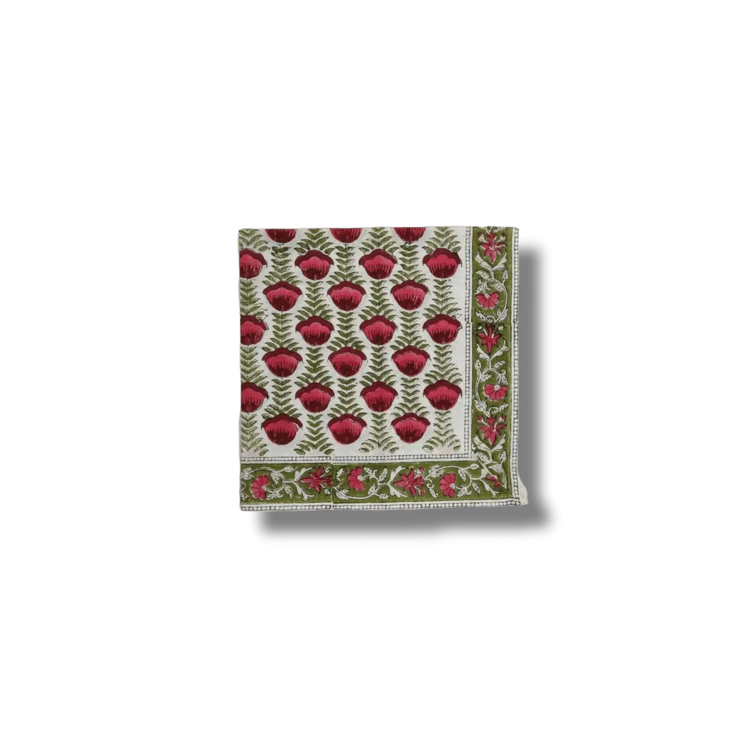Pryna Hand Block Printed Cotton Napkin Set