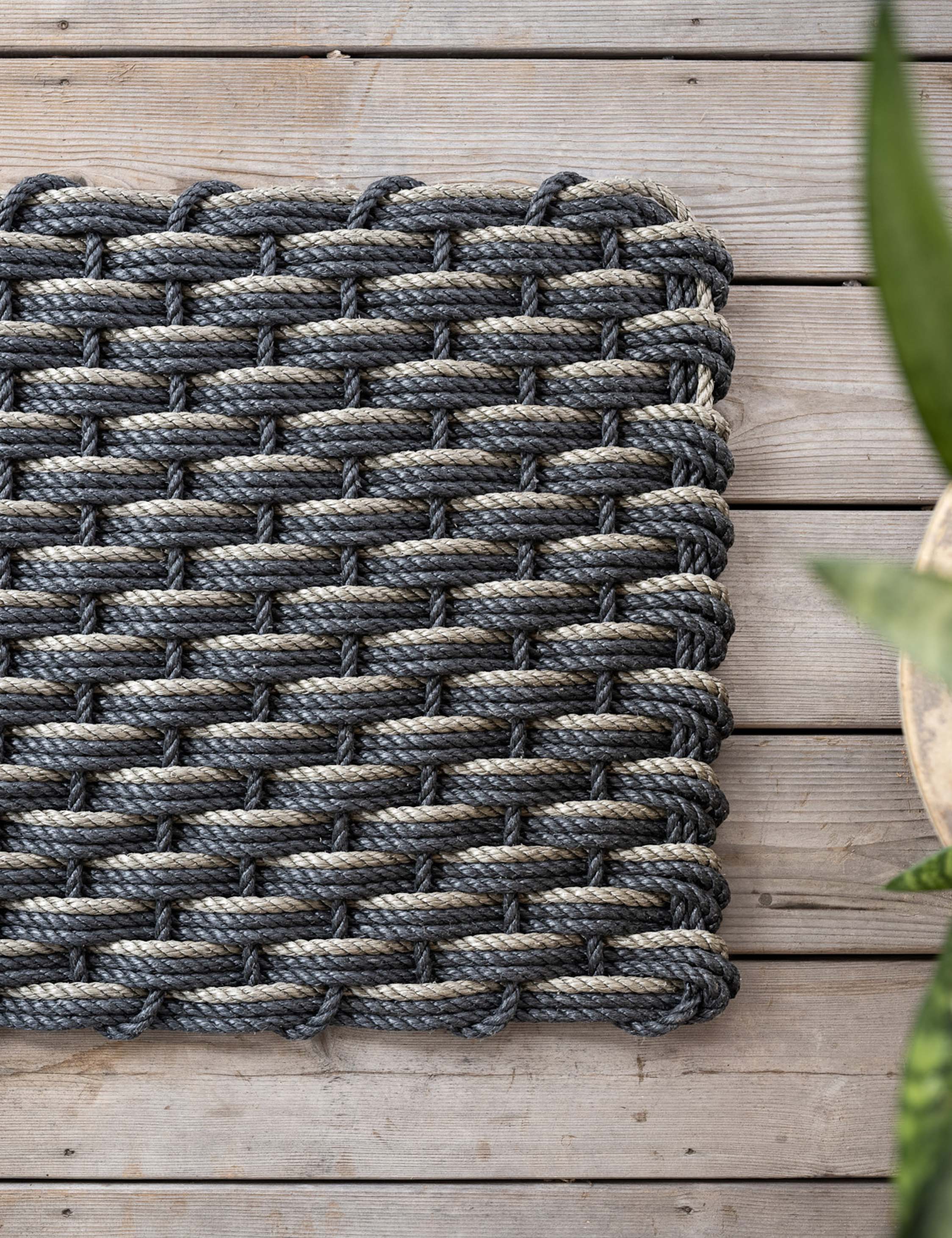 Two Tone Doormat by The Rope Co.