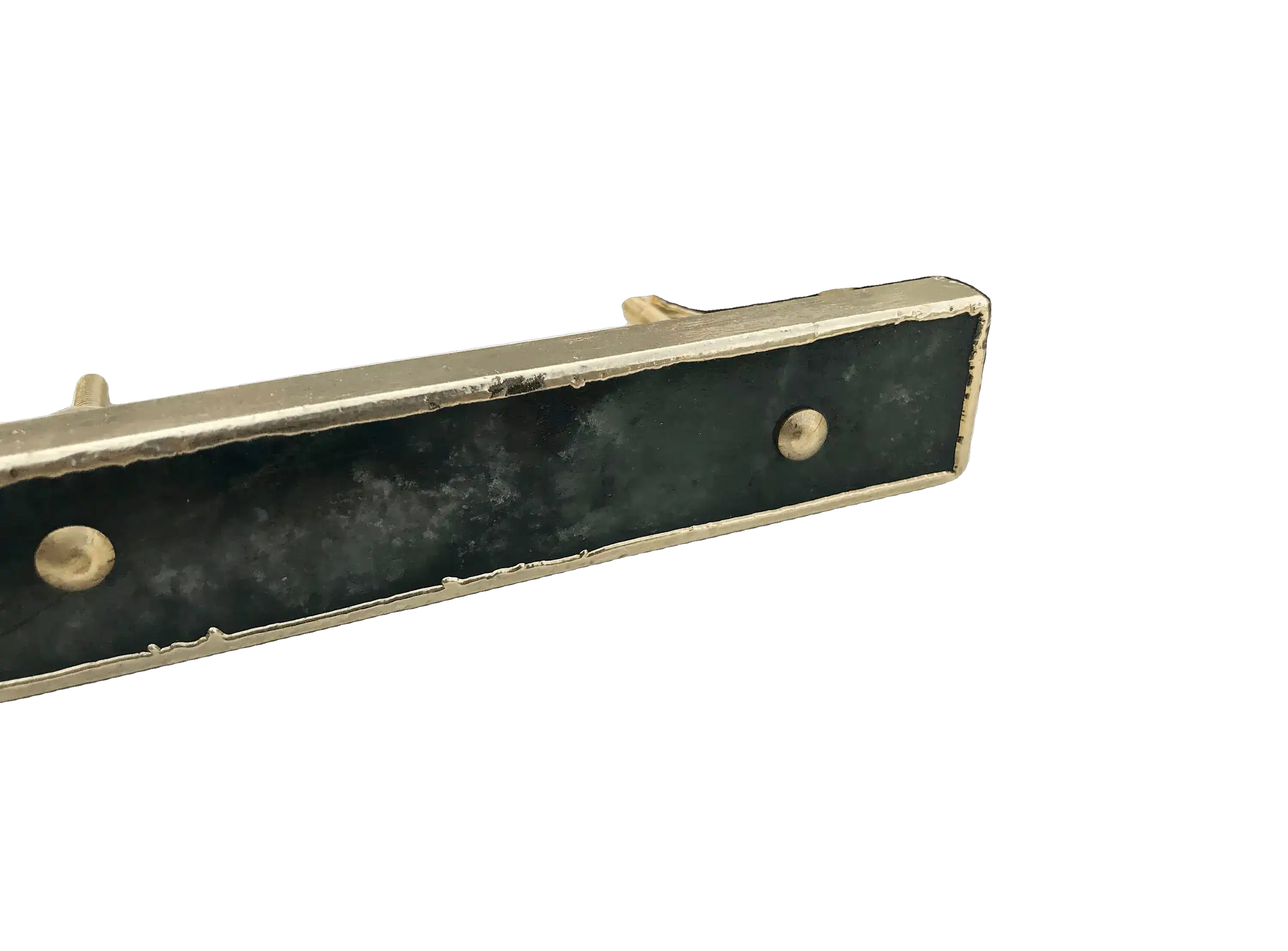 Sage Green Agate Cabinet Door Pull Handle - Set of 4