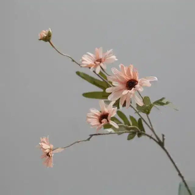 Silk Daisy Dandelion Ball Artificial Flowers