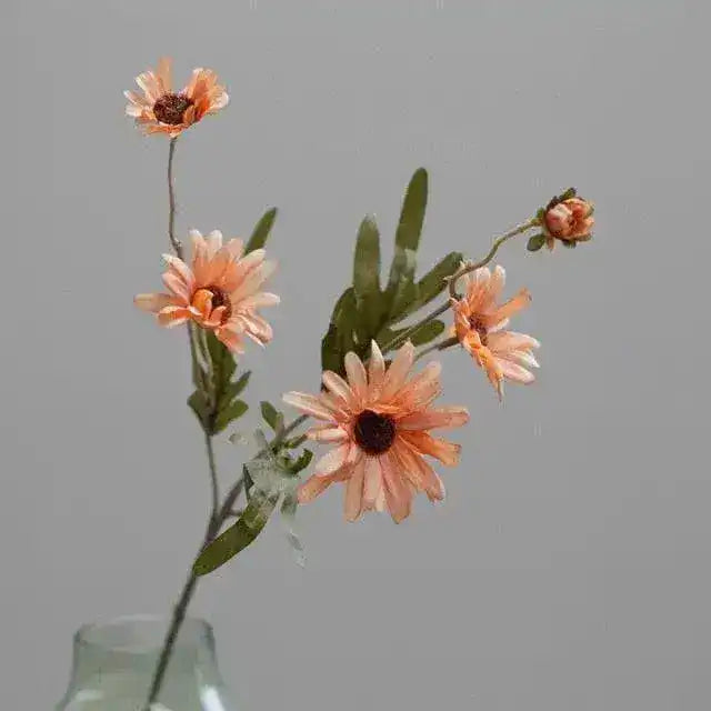 Silk Daisy Dandelion Ball Artificial Flowers