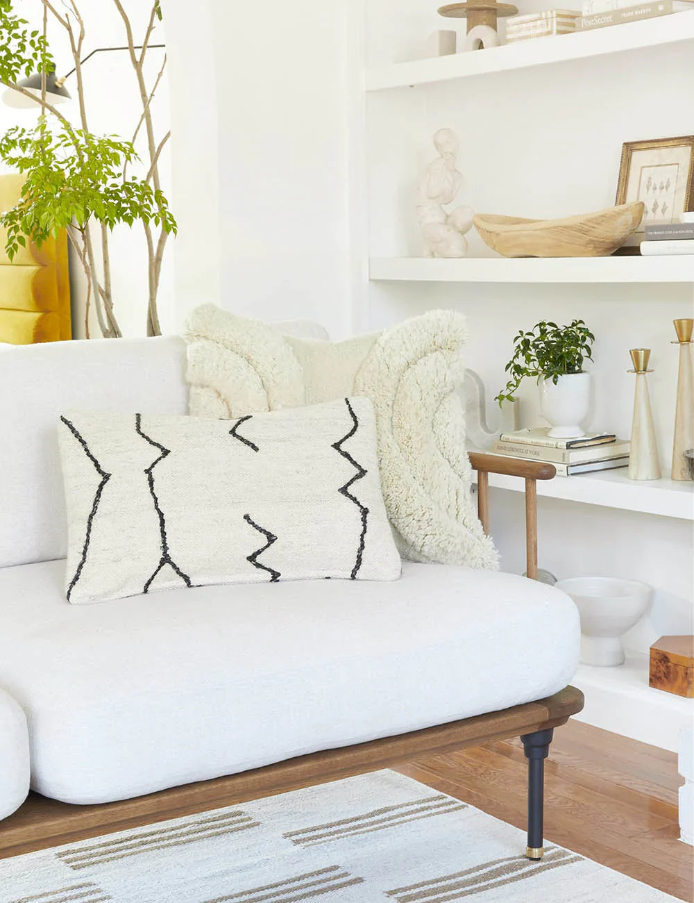 Moroccan Flatweave Pillow by Sarah Sherman Samuel