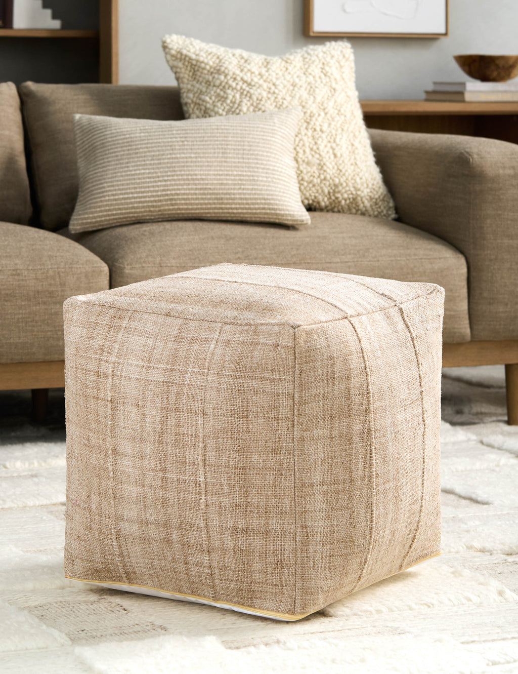 Sanji Indoor / Outdoor Square Pouf